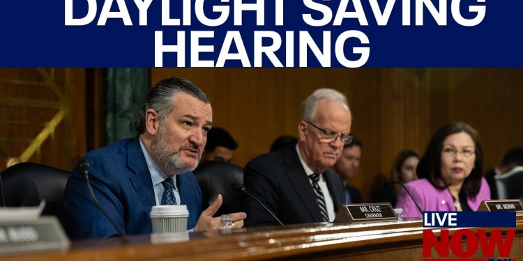 Full: Senate hearing on making daylight saving time permanent (DST) Full: Senate hearing on making daylight saving time permanent (DST)