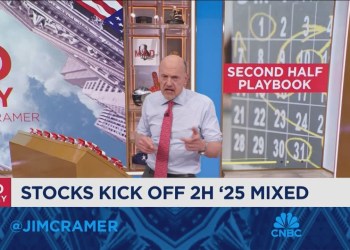 Jim Cramer: If this rally continues, stocks that sat out first half will run while winners cool off Jim Cramer: If this rally continues, stocks that sat out first half will run while winners cool off