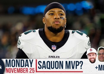 Saquon Barkley’s MVP Odds Skyrocket – Barstool Rundown – November 25th, 2024 Saquon Barkley’s MVP Odds Skyrocket – Barstool Rundown – November 25th, 2024