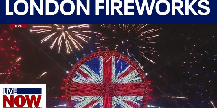 New Years Eve Fireworks in London 2025 New Years Eve Fireworks in London 2025