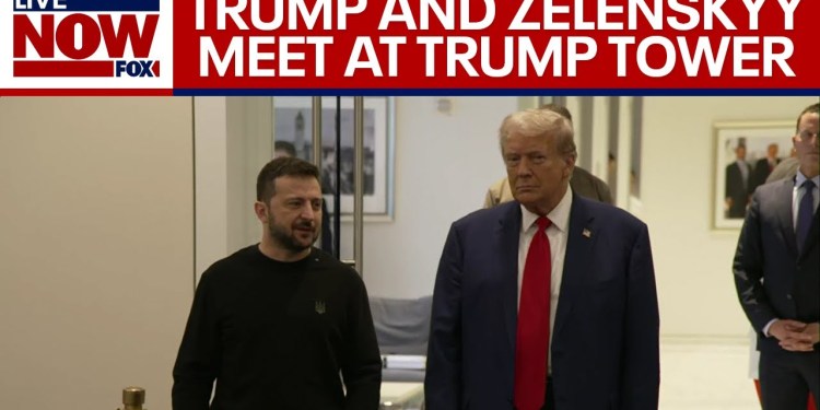 BREAKING: Trump and Zelenskyy Meet At Trump Tower on War in Ukraine, Trump Vows To END THE WAR BREAKING: Trump and Zelenskyy Meet At Trump Tower on War in Ukraine, Trump Vows To END THE WAR