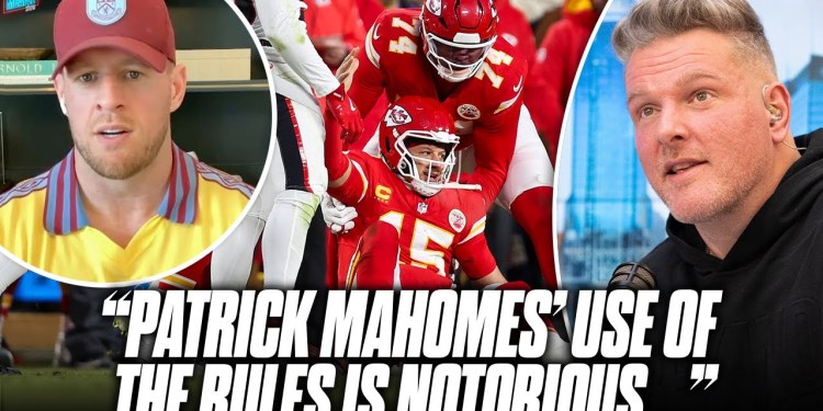 “Patrick Mahomes Is Notorious For How He Uses The Rules” -JJ Watt | Pat McAfee Show “Patrick Mahomes Is Notorious For How He Uses The Rules” -JJ Watt | Pat McAfee Show