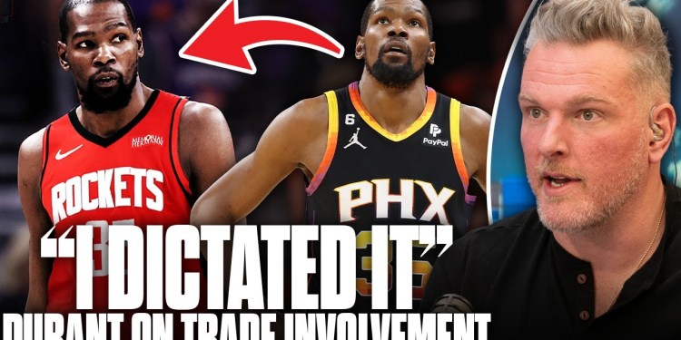 Kevin Durant Finally Trade, Says He “Had A Hand” In Move To Houston | Pat McAfee Show Kevin Durant Finally Trade, Says He “Had A Hand” In Move To Houston | Pat McAfee Show