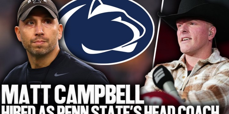 Penn State Hiring Matt Campbell Formerly Iowa State As Their Next Head Coach | Pat McAfee Show Penn State Hiring Matt Campbell Formerly Iowa State As Their Next Head Coach | Pat McAfee Show