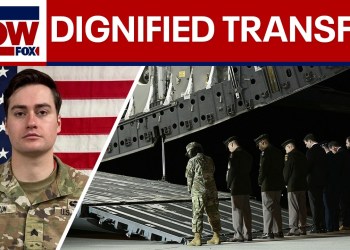 US soldier killed during Iran operations returns home in dignified transfer US soldier killed during Iran operations returns home in dignified transfer