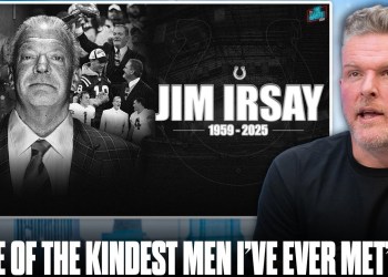 Pat McAfee Remembers Colts Owner & Friend Jim Irsay After His Passing Pat McAfee Remembers Colts Owner & Friend Jim Irsay After His Passing