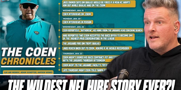 There Is An Insane Backstory Behind Jaguars Hiring Their New Head Coach.. | Pat McAfee Show There Is An Insane Backstory Behind Jaguars Hiring Their New Head Coach.. | Pat McAfee Show