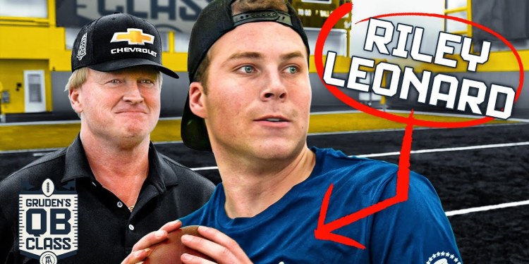 Gruden’s QB Class | Riley Leonard Gruden’s QB Class | Riley Leonard