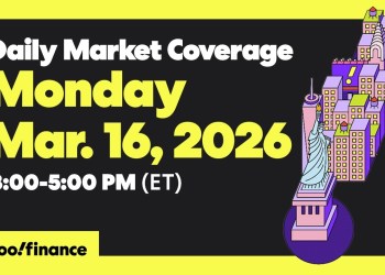 Daily Market Coverage Mar. 16, 2026 3PM-5PM (ET) | Yahoo Finance Daily Market Coverage Mar. 16, 2026 3PM-5PM (ET) | Yahoo Finance
