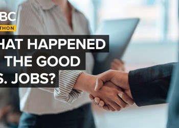 Where Did All The Good Jobs Go? Where Did All The Good Jobs Go?