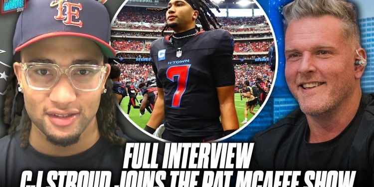 “I Feel Like I’m Still Getting Better Week After Week” – CJ Stroud On The Pat McAfee Show “I Feel Like I’m Still Getting Better Week After Week” – CJ Stroud On The Pat McAfee Show