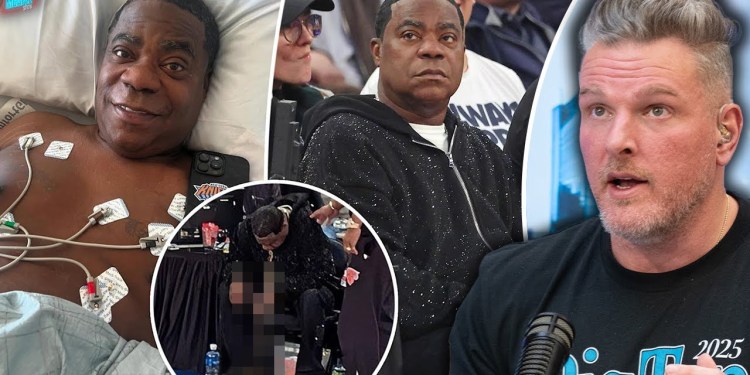 Tracy Morgan Violently Pukes While Courtside At Knicks Game?! | Pat McAfee Show Tracy Morgan Violently Pukes While Courtside At Knicks Game?! | Pat McAfee Show