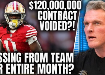 Brandon Aiyuk Has Been Away From 49ers “For A Month;” Voided Entire Remaining Contact | Pat McAfee Brandon Aiyuk Has Been Away From 49ers “For A Month;” Voided Entire Remaining Contact | Pat McAfee