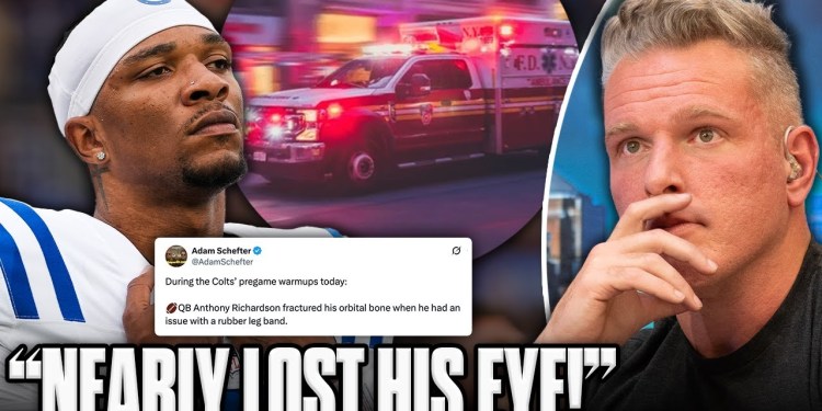 Anthony Richardson’s Freak Accident With Resistance Band Nearly Cost Him His Eye?! | Pat McAfee Show Anthony Richardson’s Freak Accident With Resistance Band Nearly Cost Him His Eye?! | Pat McAfee Show