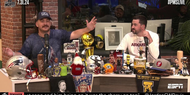 The Pat McAfee Show Live | Wednesday July 31st, 2024 The Pat McAfee Show Live | Wednesday July 31st, 2024