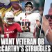 Vikings Looking For Veteran QB After JJ McCarthy’s Season Struggles | Pat McAfee Show Vikings Looking For Veteran QB After JJ McCarthy’s Season Struggles | Pat McAfee Show