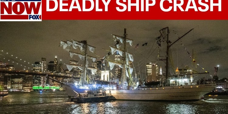 Brooklyn Bridge ship crash update: 200+ on board | LiveNOW from FOX Brooklyn Bridge ship crash update: 200+ on board | LiveNOW from FOX