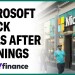 Microsoft stock falls after cloud numbers disappoint Microsoft stock falls after cloud numbers disappoint