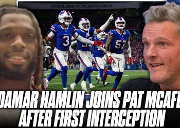 Damar Hamlin Joins Pat McAfee After First Interception, Win vs Jaguars | Pat McAfee Show Damar Hamlin Joins Pat McAfee After First Interception, Win vs Jaguars | Pat McAfee Show