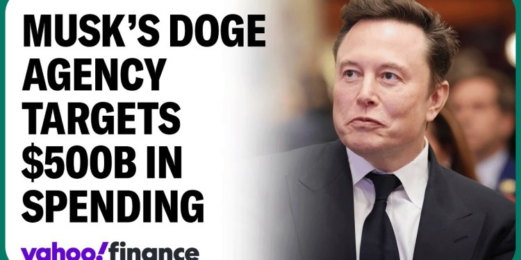 Musk’s DOGE agency to target 0B in federal spending Musk’s DOGE agency to target 0B in federal spending