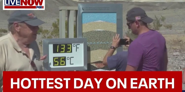 Hottest day on earth: Record broken twice this week | LiveNOW from FOX Hottest day on earth: Record broken twice this week | LiveNOW from FOX