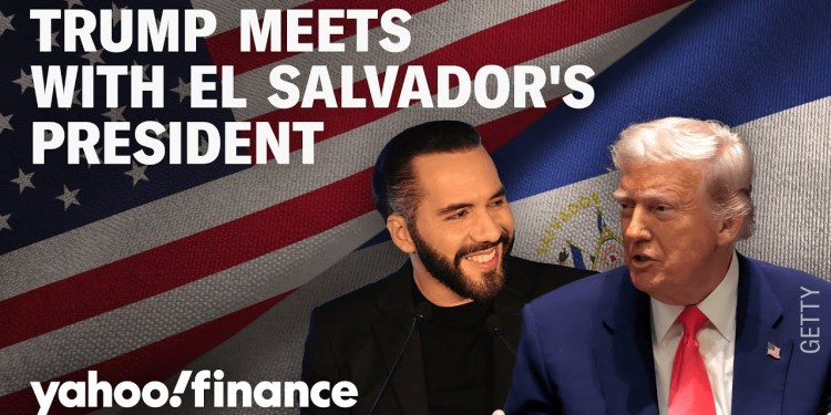 President Trump holds meeting with President of El Salvador Nayib Bukele President Trump holds meeting with President of El Salvador Nayib Bukele