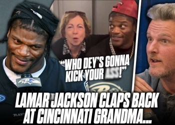 Lamar Jackson Clowns “Cincinnati Grandma” That Interrupted His Dinner Before Beating Bengals Lamar Jackson Clowns “Cincinnati Grandma” That Interrupted His Dinner Before Beating Bengals