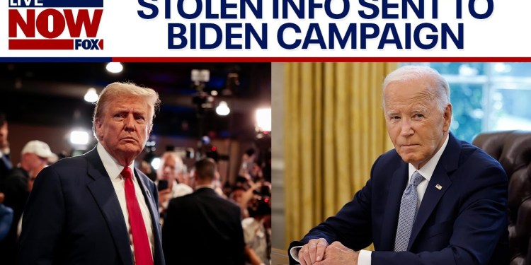 Iranian hackers stole Trump campaign info, FBI says | LiveNOW from FOX Iranian hackers stole Trump campaign info, FBI says | LiveNOW from FOX