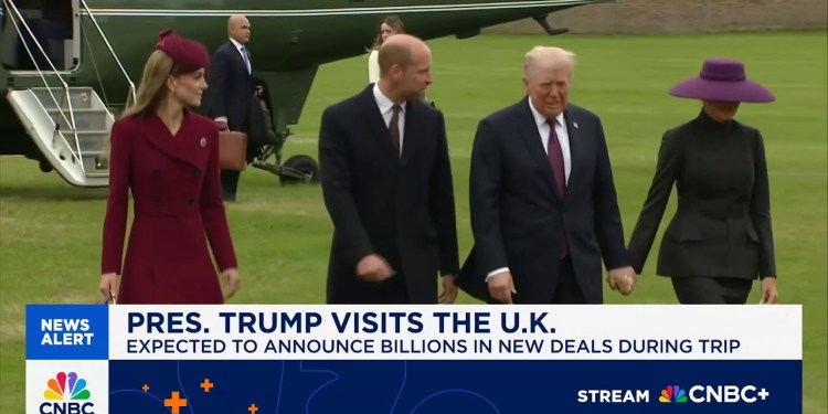 President Trump visits the UK President Trump visits the UK