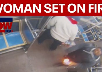 Man sets woman on fire on Chicago train “terrorist attack” Man sets woman on fire on Chicago train “terrorist attack”