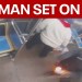 Man sets woman on fire on Chicago train “terrorist attack” Man sets woman on fire on Chicago train “terrorist attack”