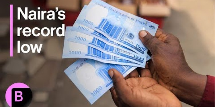 Nigeria Economy: Naira Hits Record Low as Dollar Liquidity Plunges Nigeria Economy: Naira Hits Record Low as Dollar Liquidity Plunges