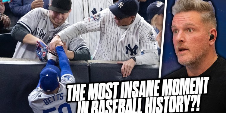 Vicious Yankees Fans Tried To Steal Ball Out Of Mookie Betts Glove, Break His Wrist?! | Pat McAfee Vicious Yankees Fans Tried To Steal Ball Out Of Mookie Betts Glove, Break His Wrist?! | Pat McAfee
