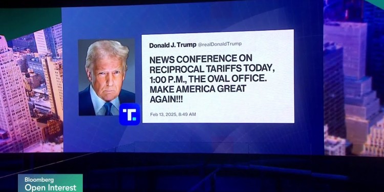 Trump Says He’ll Announce Reciprocal Tariffs Trump Says He’ll Announce Reciprocal Tariffs
