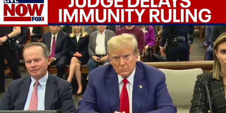 BREAKING: Judge delays ruling on Trump hush money case | LiveNOW from FOX BREAKING: Judge delays ruling on Trump hush money case | LiveNOW from FOX