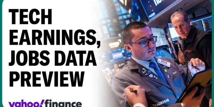 Tech earnings, jobs data the ‘Super Bowl for investors’ Tech earnings, jobs data the ‘Super Bowl for investors’
