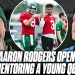 Aaron Rodgers Answers If He Would Take Pay Cut, Mentor Young QB For The Jets Future | Pat McAfee Aaron Rodgers Answers If He Would Take Pay Cut, Mentor Young QB For The Jets Future | Pat McAfee