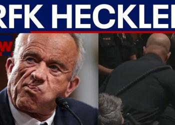 RFK. Jr. heckled during senate hearing “You’re killing millions” RFK. Jr. heckled during senate hearing “You’re killing millions”