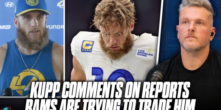 Cooper Kupp Responds Rumors Rams Are Planning To Trade Him… | Pat McAfee Show Cooper Kupp Responds Rumors Rams Are Planning To Trade Him… | Pat McAfee Show