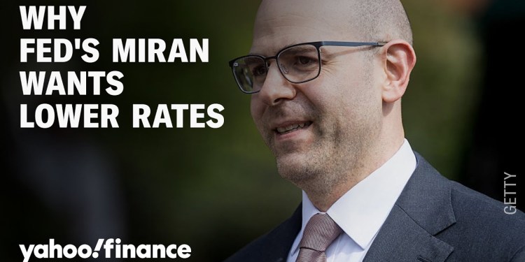 Fed’s Miran talks why he wants rates to be even lower, Trump’s tariff case goes before SCOTUS Fed’s Miran talks why he wants rates to be even lower, Trump’s tariff case goes before SCOTUS