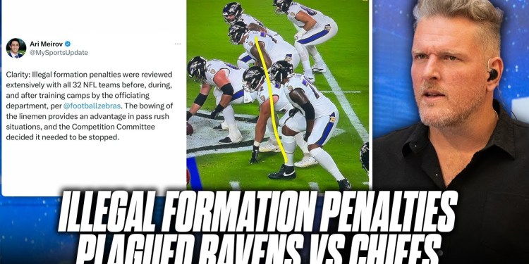 Football Fans Were Not Happy With NFL’s “Illegal Formation” Emphasis Penalties Last Night Football Fans Were Not Happy With NFL’s “Illegal Formation” Emphasis Penalties Last Night