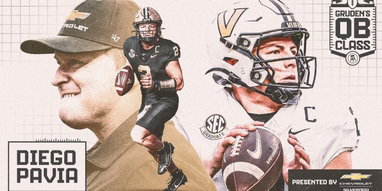Vanderbilt QB Diego Pavia | Gruden’s QB Class Vanderbilt QB Diego Pavia | Gruden’s QB Class