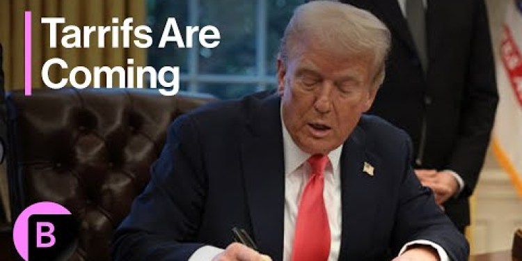 Trump Says Canada, Mexico, China Tariffs Start March 4 Trump Says Canada, Mexico, China Tariffs Start March 4