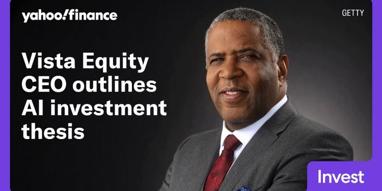 AI will give enterprise software the power to eat services: Vista Equity CEO, Robert Smith AI will give enterprise software the power to eat services: Vista Equity CEO, Robert Smith