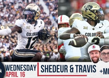 Colorado Retiring Shedeur Sanders’ & Travis Hunter’s Jerseys – Barstool Rundown – April 16th, 2025 Colorado Retiring Shedeur Sanders’ & Travis Hunter’s Jerseys – Barstool Rundown – April 16th, 2025