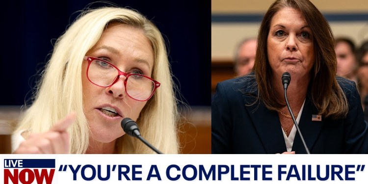 Majorie Taylor Greene grills Kim Cheatle at Trump assassination attempt hearing | LiveNOW from FOX Majorie Taylor Greene grills Kim Cheatle at Trump assassination attempt hearing | LiveNOW from FOX