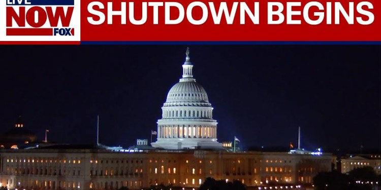BREAKING: U.S. government shuts down after Congress misses funding deadline BREAKING: U.S. government shuts down after Congress misses funding deadline