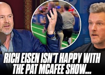 Rich Eisen Responds To Adam Schefter “Kicking His Ass” In 40 Yard Dash On The Pat McAfee Reacts Rich Eisen Responds To Adam Schefter “Kicking His Ass” In 40 Yard Dash On The Pat McAfee Reacts