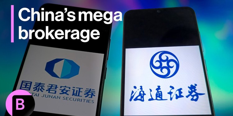 China Creates Its Largest Brokerage to Take On Wall Street China Creates Its Largest Brokerage to Take On Wall Street