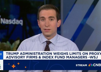 Trump administration weighs limits on proxy advisory firms & index fund managers: WSJ Trump administration weighs limits on proxy advisory firms & index fund managers: WSJ